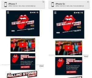 rolling stones mobile friendly