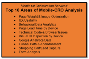 top 10 ways to optimize mobile CRO